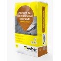 weber.cal revoco - Mortero mineral de cal coloreado para revocar