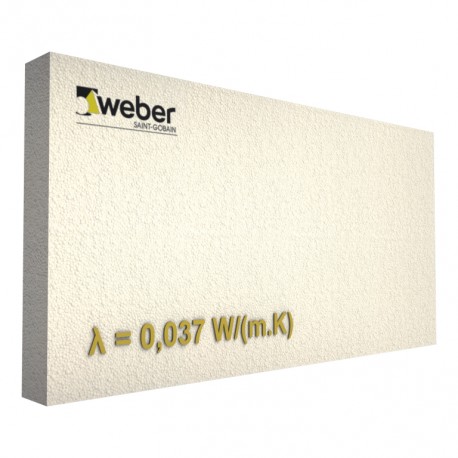 WEBERTHERM PLACA EPS - Aislamiento Térmico de Poliestireno Expandido para el Sistema Webertherm Etics