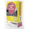 WEBERFLOOR TOP ULTRARAPID - Mortero autonivelante para el alisado y regularización de pavimentos de secado ultra rápido
