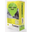 WEBERFLOOR FLUID - Recrecido técnico para espesores de 8 a 50 mm