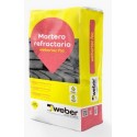 WEBERTEC FOC - Mortero de montaje y anclaje refractario