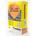 WEBERTHERM AISLATERM - Adhesivo impermeable para el anclaje de lanas minerales