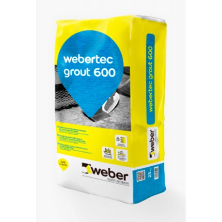 webertec grout 600 - Mortero fluido de altas prestaciones (60 MPa)