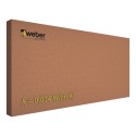 WEBERTHERM PLACA XPS - Aislamiento Térmico de Poliestireno Extruido para Sistemas Webertherm