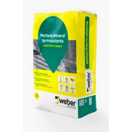 webertherm aislone - Mortero de cal aislante termoacústico y revestible del sistema weber.therm mineral