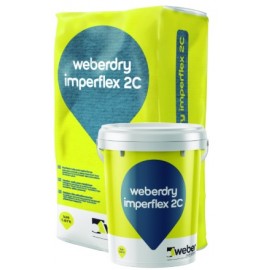 weberdry Imperflex 2C - Mortero impermeabilizante flexible bicomponente