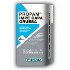 PROPAM IMPE CAPA GRUESA - Mortero Sulforresistente para la Impermeabilización y Protección de Depósitos y Estructuras Enterradas