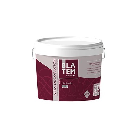 Escamas de PVC para crear un sistema decorativo multicapa