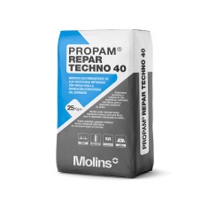 PROPAM REPAR TECHNO 40 - Mortero Sulforesistente para la Reparación Estructural Bajo Ambientes Agresivos