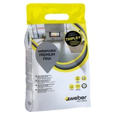 WEBERCOLOR PREMIUM FINA - Junta flexible ultrafina con silicona hasta 6mm
