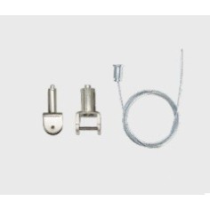 Anclaje C 24mm - Sujeción de paneles acústicos suspendidos