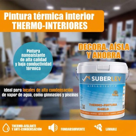 THERMO-INTERIORES SHIELD - Pintura Térmica para Interiores