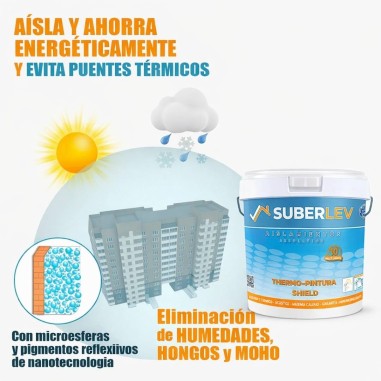 Pintura térmica para fachadas