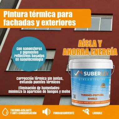 Pintura térmica para fachadas