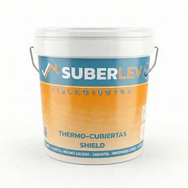 THERMO CUBIERTAS SHIELD - Impermeabilizante y Corrector Térmico de Cubiertas y Fachadas