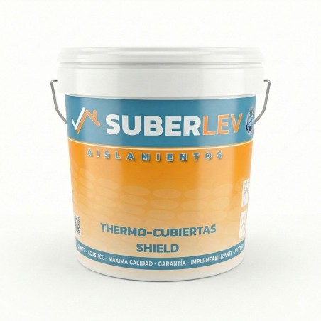 THERMO CUBIERTAS SHIELD - Impermeabilizante y Corrector Térmico de Cubiertas y Fachadas