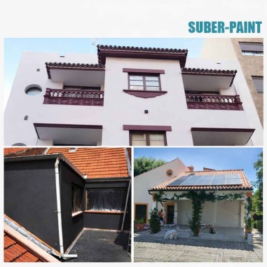 Pintura de corcho termoaislante y anti-condensación