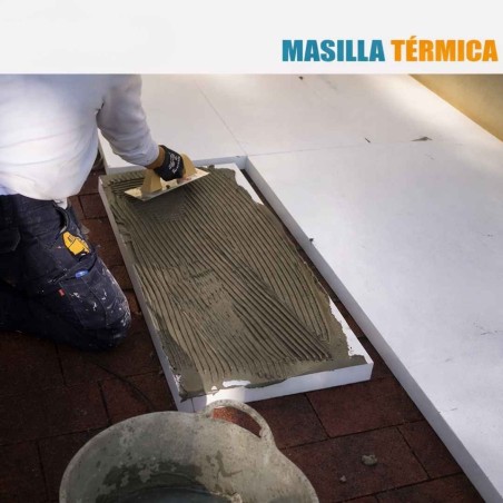 Masilla térmica de corcho natural