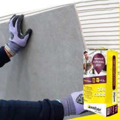 WEBERCOL SUPERGEL erGO - Gel Superadhesivo para Colocación de Cerámica, Mármol y Piedra Natural
