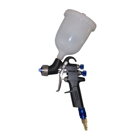 Pistola para retocar y pintar carrocerías, especialmente pinturas al agua y colores de alto riesgo.
P.GRAV. 3200