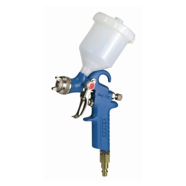 Pistola para retoques difuminados finos, trepas, especial para calzado, manualidades y trabajos artísticos, etc
P.GRAV. F-22