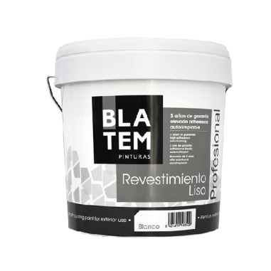 Pintura Revestimiento Liso Blatem Exterior Mate Antimoho (4L / 15L)
