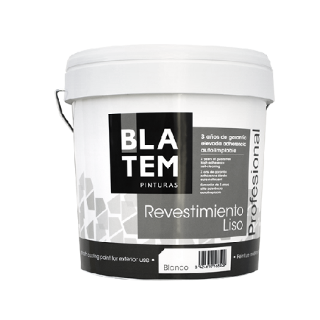 Pintura Revestimiento Liso Blatem Exterior Mate Antimoho (4L / 15L)