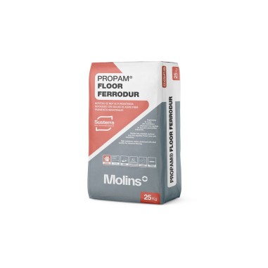 PROPAM FLOOR FERRODUR R - Mortero Alta Resistencia y Rápido Endurecimiento para Pavimentos Industriales