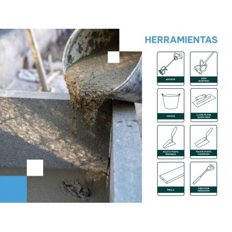 PROPAM GROUT - Mortero Fluido Sin Retracción para Rellenos y Anclajes