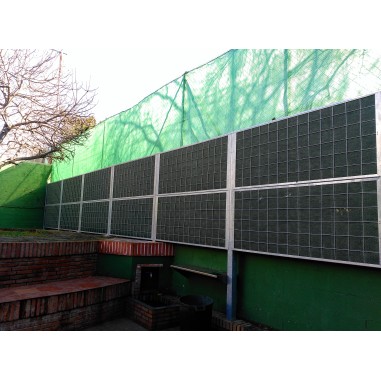 Fácil Instalación Valla Acústica NoiStop Steel natural