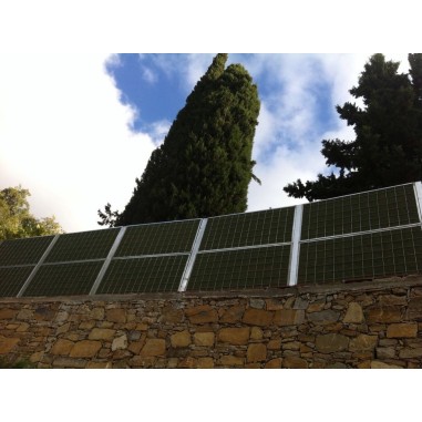 Fácil Instalación Valla Acústica NoiStop Steel natural