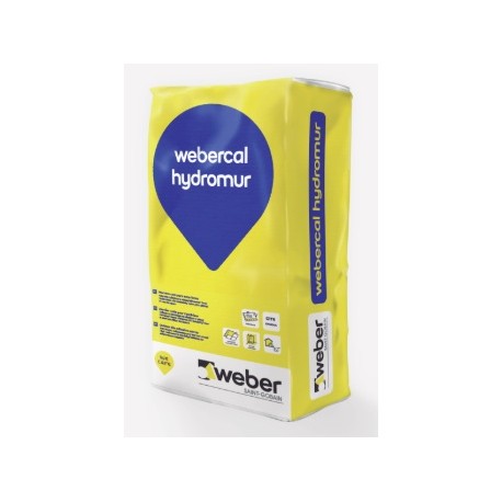 Revestimiento transpirable para tratamiento de humedades por remonte capilar - webercal hydromur