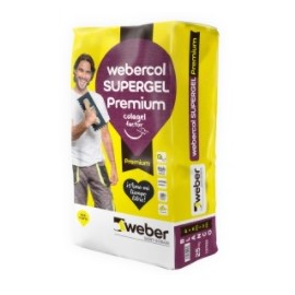 WEBERCOL SUPERGEL PREMIUM - Gel superadhesivo flexible para piezas de gran formato