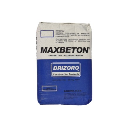 MAXBETON® Mortero de Fraguado Rápido para Fijación de Elementos Constructivos